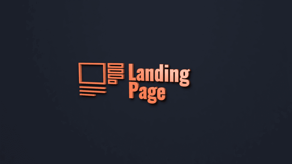 Landing Page mit einem klaren Call-to-Action-Button, relevanten Inhalten und ansprechendem Design.