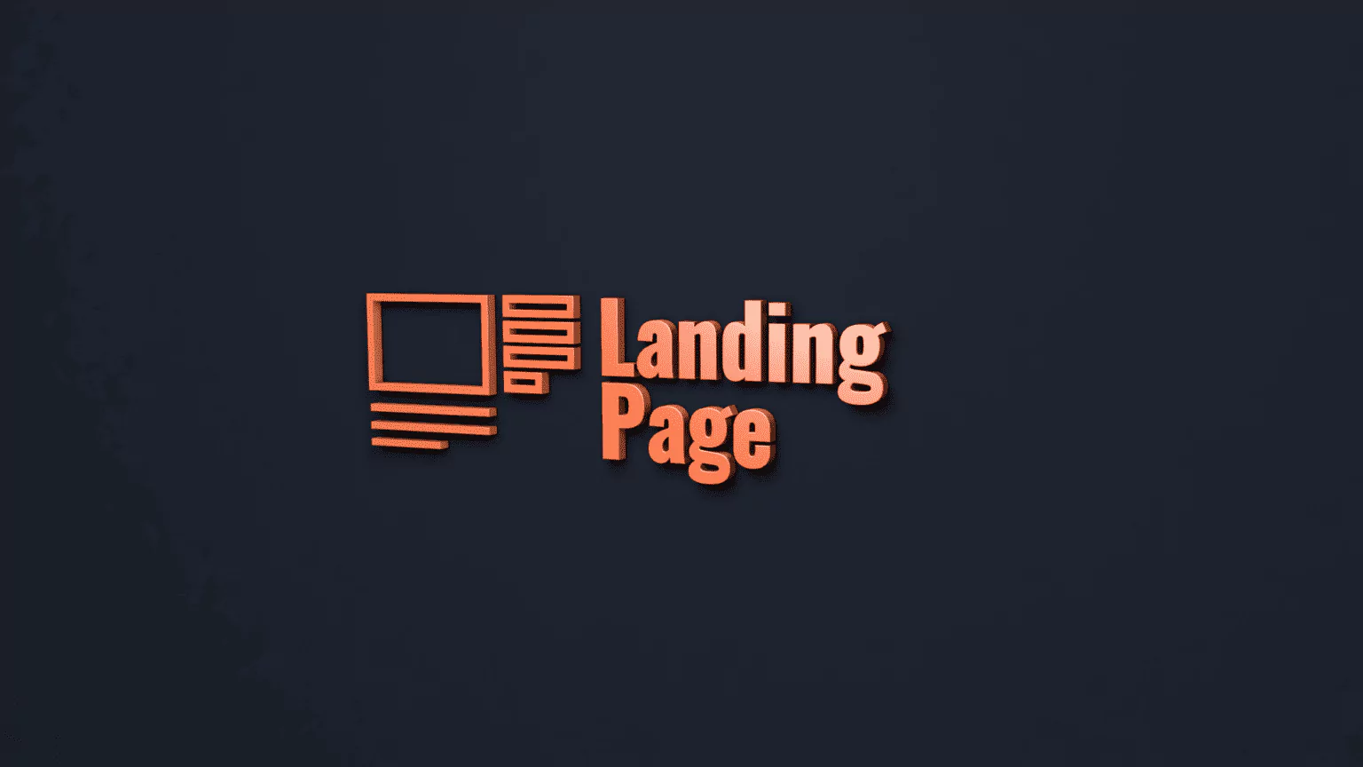 Landing Page mit einem klaren Call-to-Action-Button, relevanten Inhalten und ansprechendem Design.